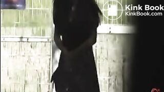 Girl pooped her panties in front of a stranger