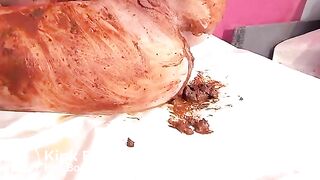 Dirty Teen Girl Shitting