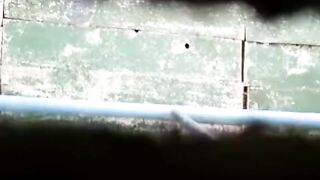 Spying On Shitting Woman