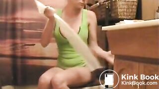 Scat: Amazing Chick on Toilet