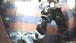 Chick shit in toilet with a webcam - Webcam in the womens toilet