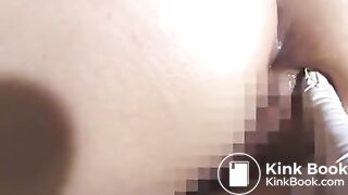 Sleeping Girl Gets Enema