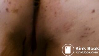 pissing and shitting on his cock