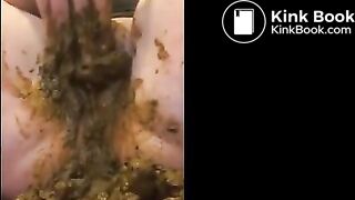 Stuffing Shit In Pussy