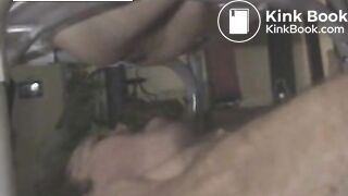 Slave Masturbation While Eating Shit