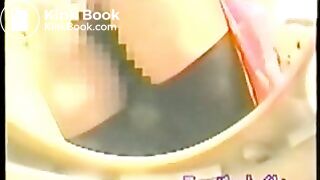 Airplane toilet webcam