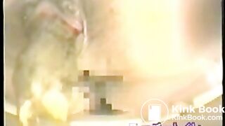 Airplane toilet webcam