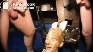 Scat And Piss Bunny Gang Bang