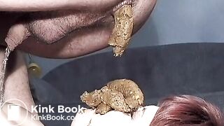 Mature Gets Shit On In Face