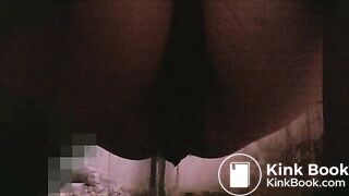 chinese toilet pooping