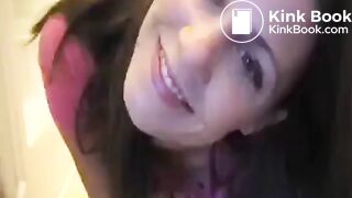 Pretty Girls Takes Off Bra And Has a Poo