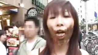 Japenese Shit Faced In Public
