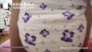 POV Scat Sex With Teen In Diaper