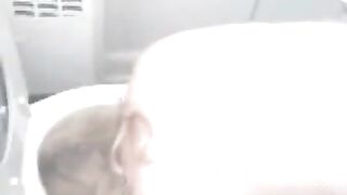 dirty toilet cleaner