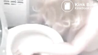 dirty toilet cleaner