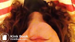 pig cleans up her shit