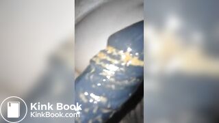 Scat BBWendi eats her own shit and puke and fucks