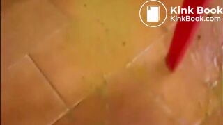 Diarrhea in bathroom