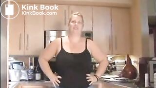 Slut with fat ass shits from special chair - Scat Video Collection