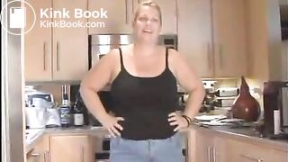Slut with fat ass shits from special chair - Scat Video Collection
