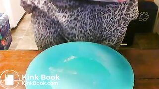 Taking a shit on a plate