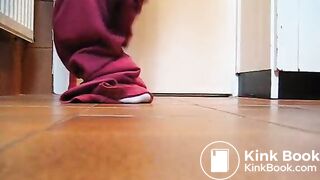 teen german girl in socks poop