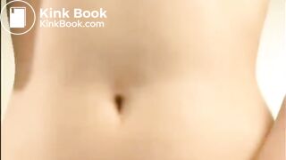 Sexy girl spreads and poops