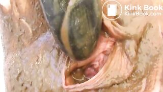 Scat & Pussy Masturbation