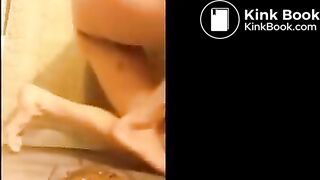 MILF Shitting In Old Panties