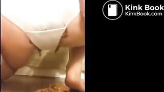 MILF Shitting In Old Panties