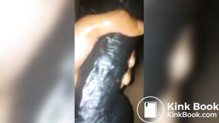 Scat BBWendi gets ass fisted and fucked with monst