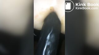 Scat BBWendi gets ass fisted and fucked with monst