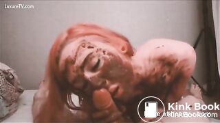 Scat Smearing Emo Teen