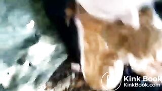 piss and shit in public cemetery