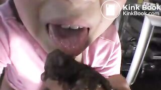 Dices tells her to taste her shit