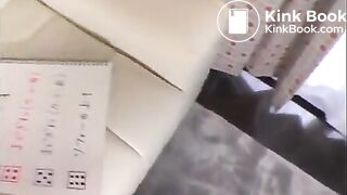 Dices tells her to taste her shit