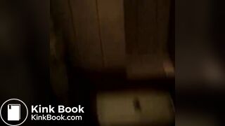 Girls taste poo from the toilet bowl