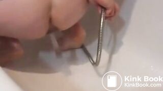 Mature Shower Enema