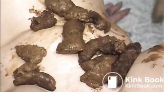 Pissing And Shitting On Slut