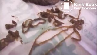 Tasting undigested noodles