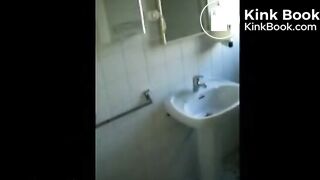 Girl Taking A Dump In Sink