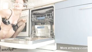 shitting in dishwasher