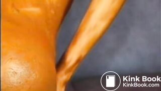 Double Cumshot For Scat Slut