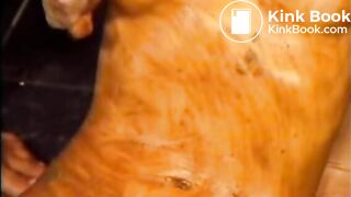 Double Cumshot For Scat Slut