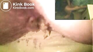 Marys nasty turd in gray nighty