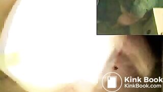 Marys nasty turd in gray nighty