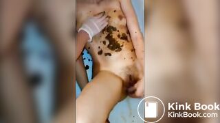 Teen Girl First Lesbian Scat Experience