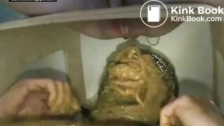 Extreme Femdom Diarrhea Face Shower
