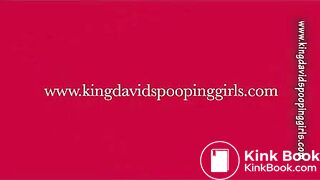 Beatifull young girls pooping big dumps