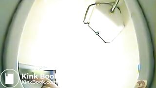 Japanese girl poop in the swimming pool's toilet - Japanese toilet cameras and scat porn